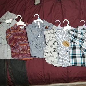 Kids  button up shirts